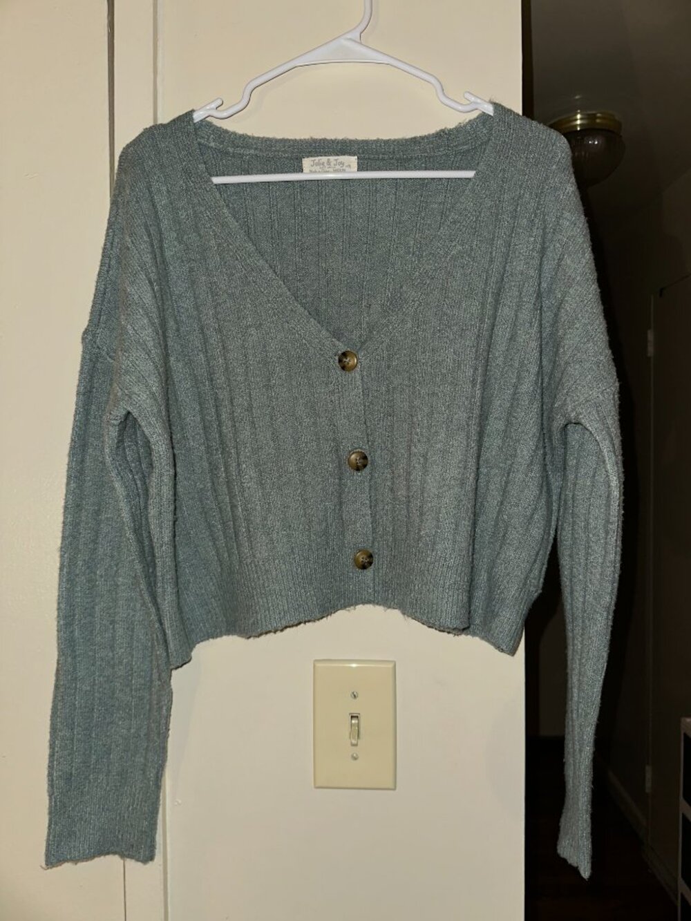 Jolie & Joy Teal Cardigan